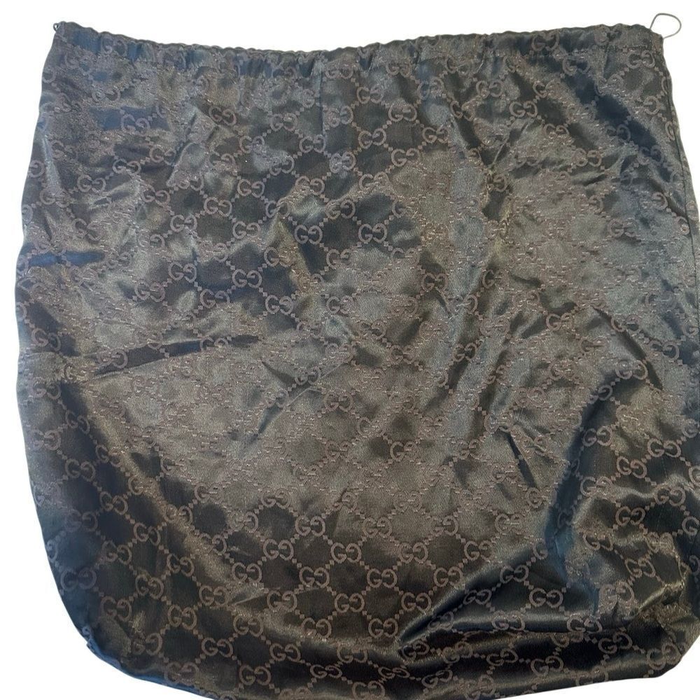 Gucci Dark Gray Monogram Bag - Picture 3 of 4